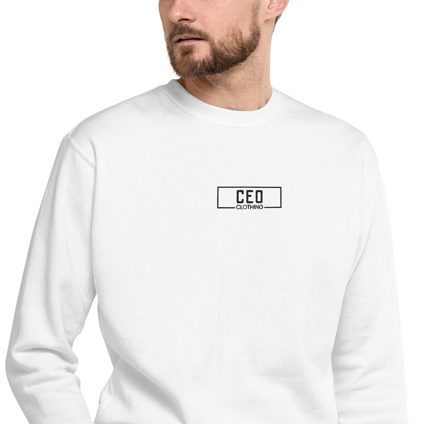 White Summer Luxury Sweatshirt