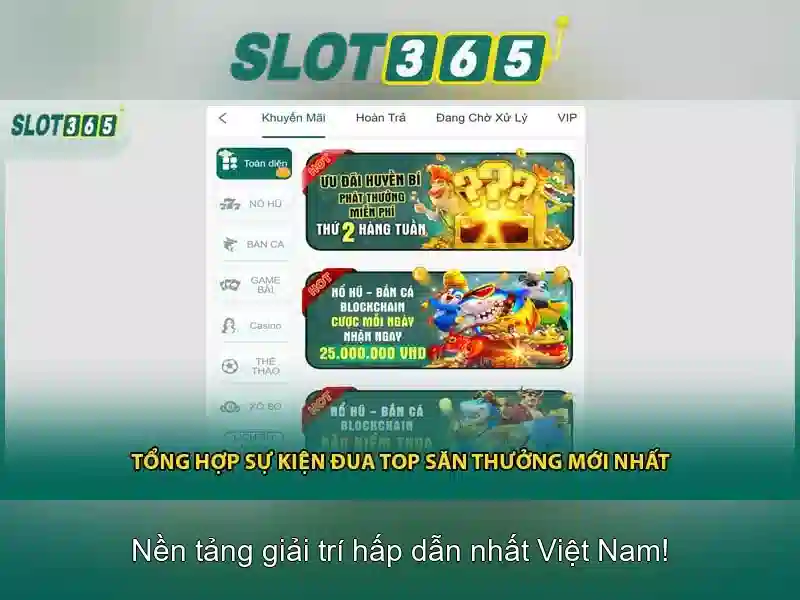 Ưu đãi và trải nghiệm người dùng trên Slot365\n