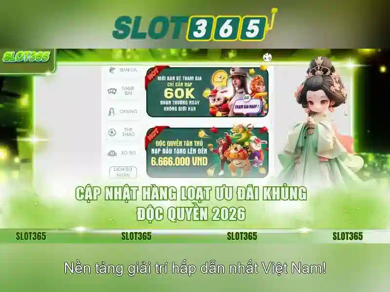 Slot365 – Trải nghiệm slot trực tuyến tại Việt Nam