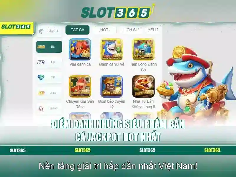 Danh mục trò chơi tại Slot365\n Danh mục trò chơi tại Slot365\n
