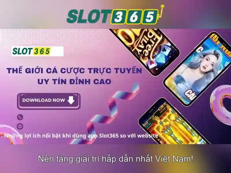 Slot365 - Trải nghiệm chơi slot trực tuyến an toàn và thú vị